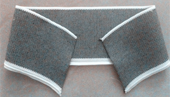 T恤的橫機領是怎么織出來的？